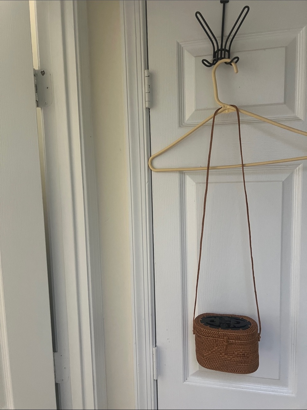 Rattan Basket Shoulder Bag